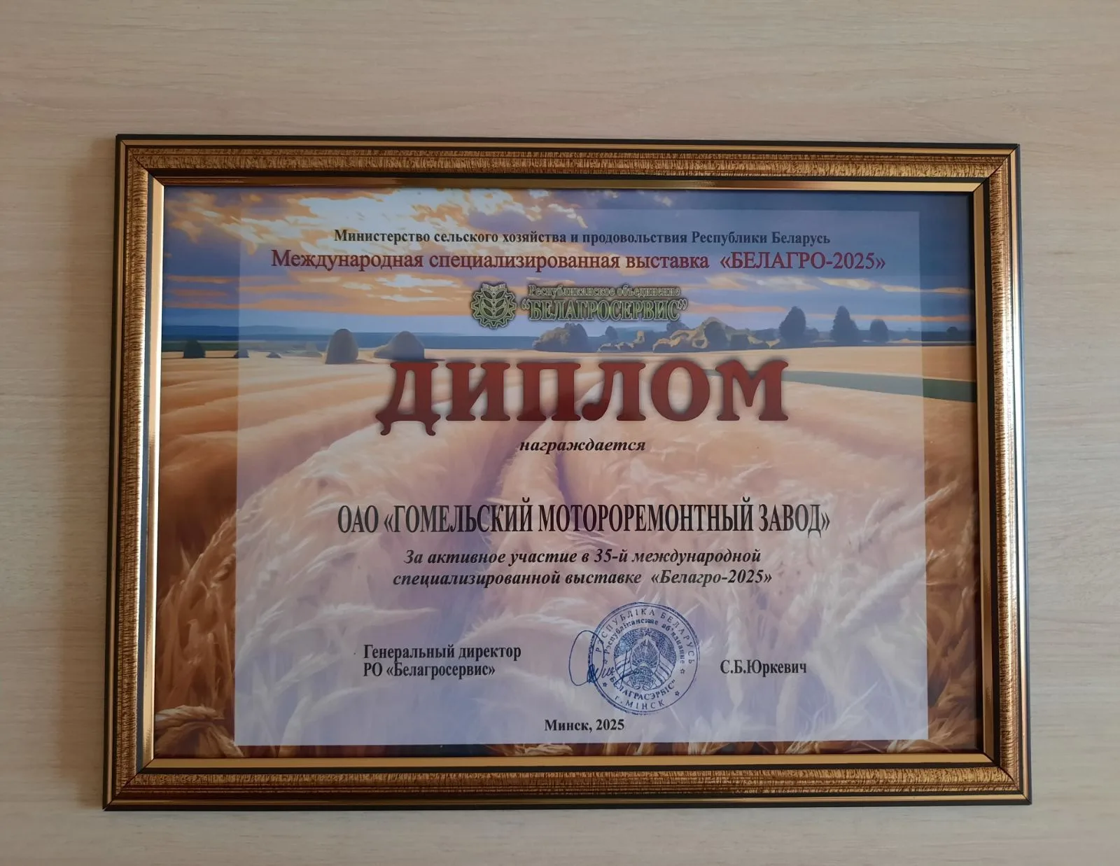 Участие ОАО «ГМРЗ» в Международной специализированной выставке "Белагро-2025" — фото 15